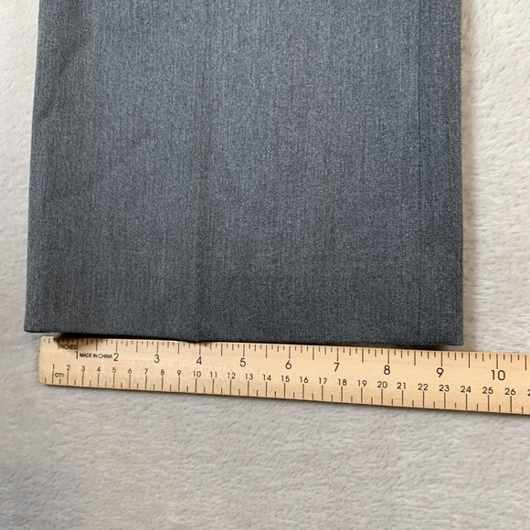 Brooks Brothers Pants Womens 6 Gray Caroline Fit Wide Leg Dress Trousers Career - Picture 6 of 13